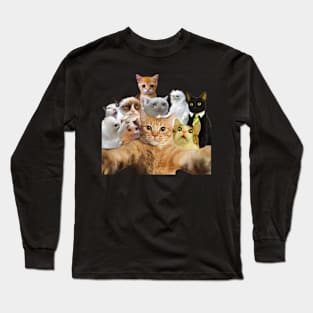 Cat Selfie Cat Long Sleeve T-Shirt